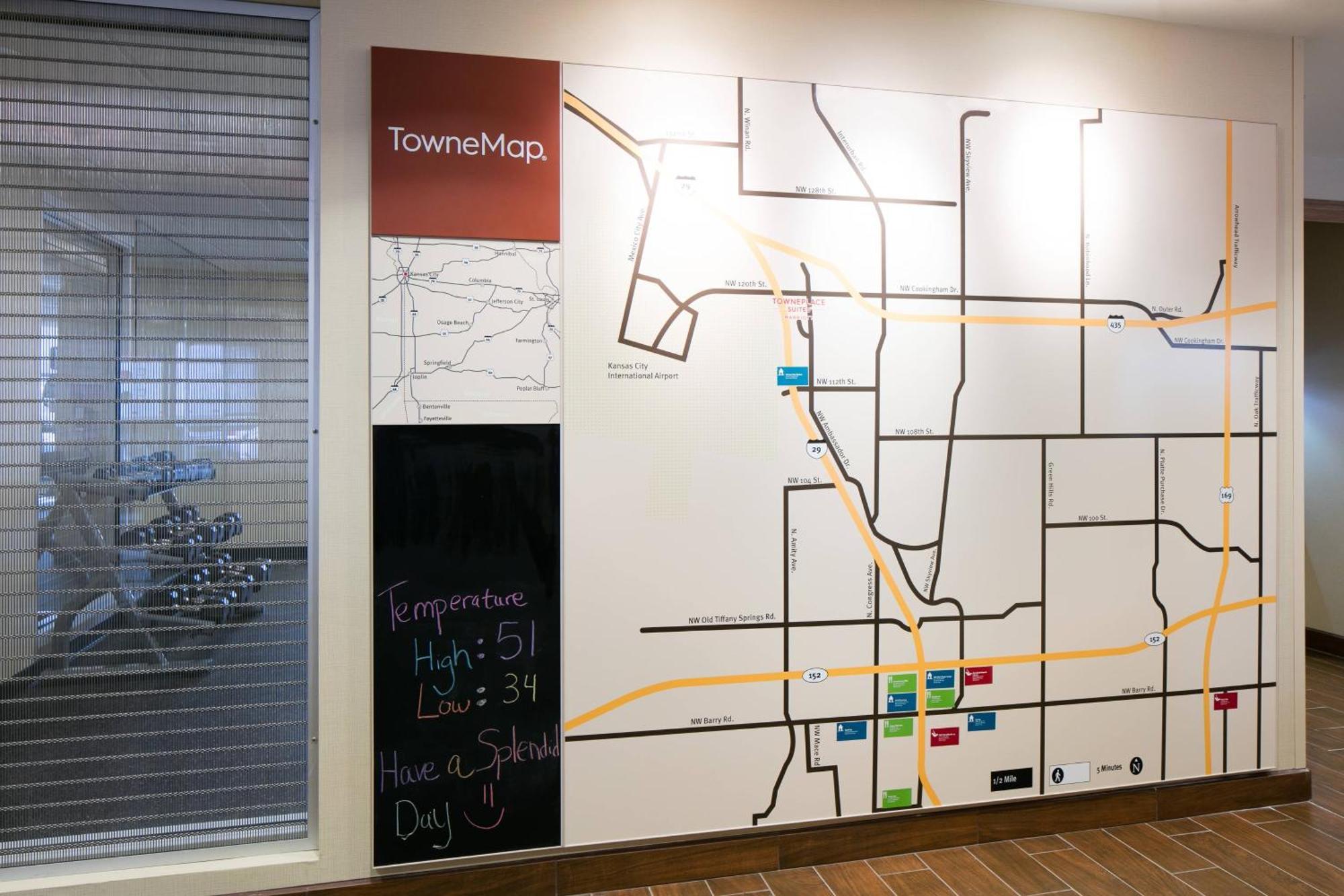 Towneplace Suites By Marriott Kansas City Airport Exteriör bild